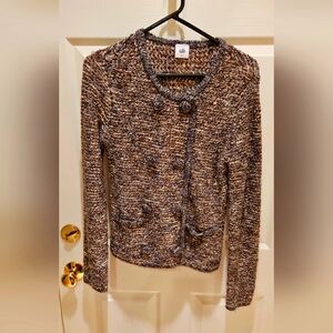 Cabi Multicolor Knit Cardigan